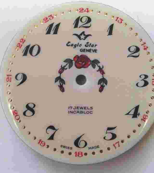 Eaglestar-Arnex pocket  watch dial forAS-1950 38.6 mm