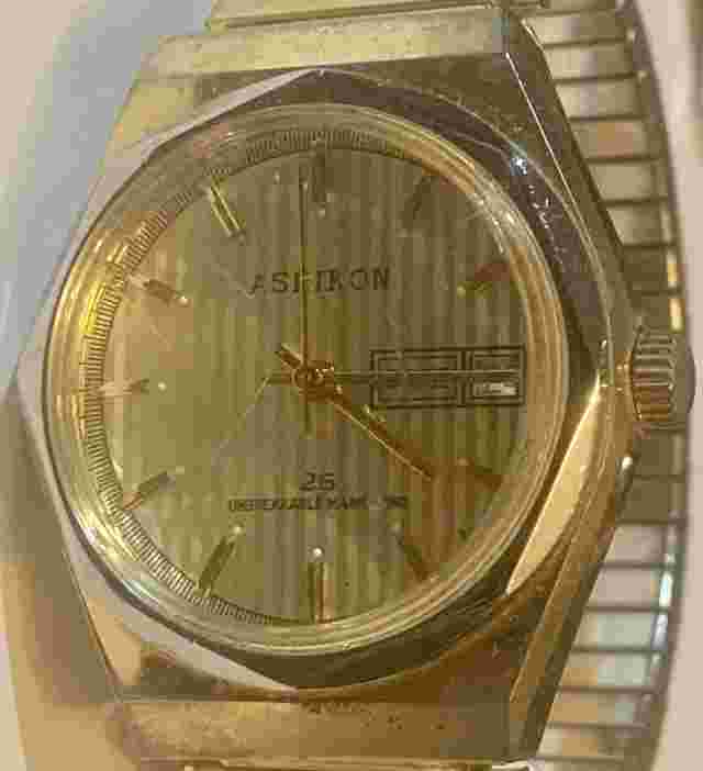 Aseikon Mens 25 J Automatic Watch Runs