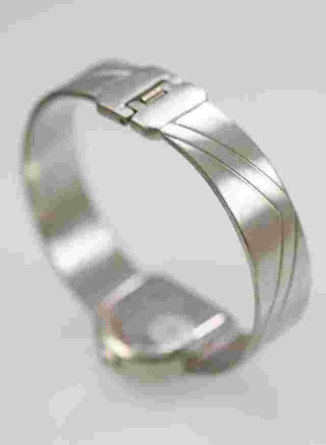 Charles Delon Women Watch Stainless Steel Silver Water Res Battery Beige Quartz