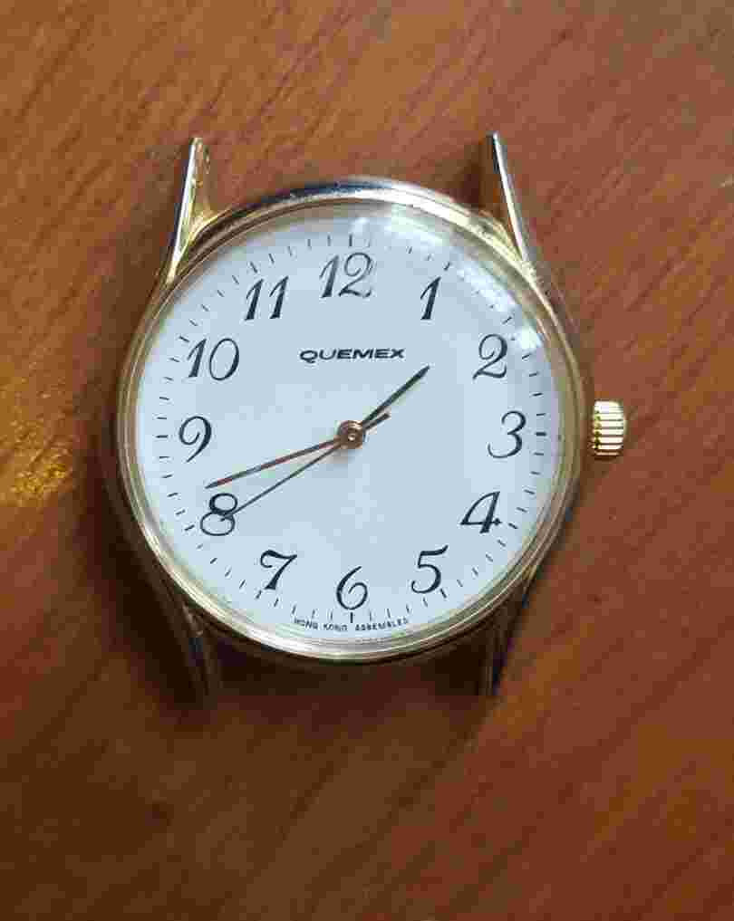Vintage Quemex Mechanical Men's Watch For Repairs