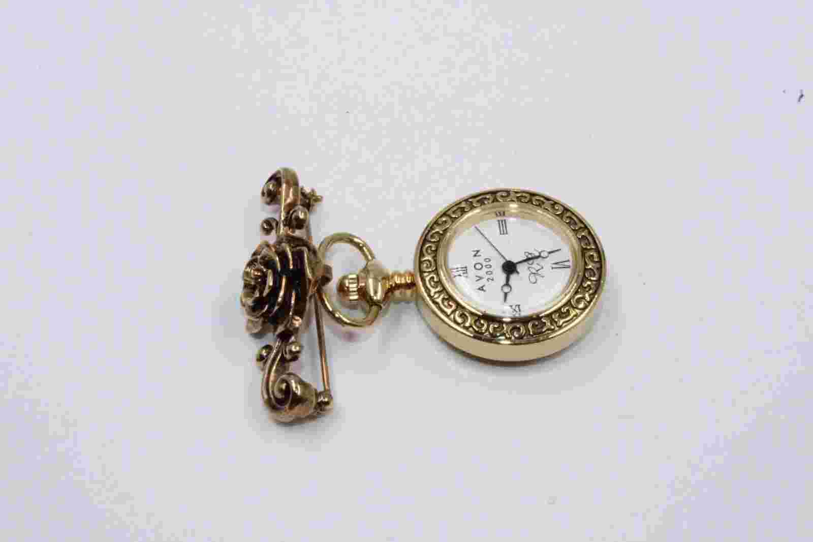 Avon 2000 Brooch Watch vintage