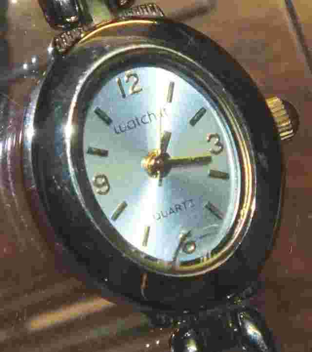 watch-it (mln3037) Stainless Steel Back Silver Tone Women's Quartz Wrist Watch