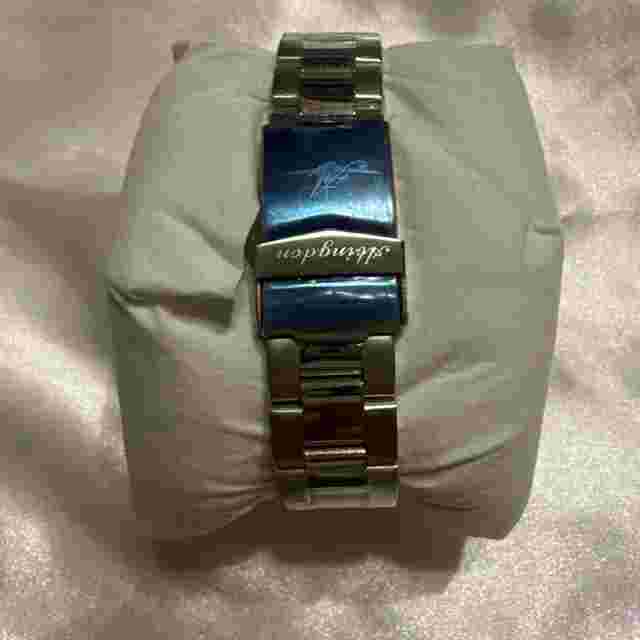 Abingdon Womens Jackie Dreamy White Chronograph E6B Pilot Watch JA-DW