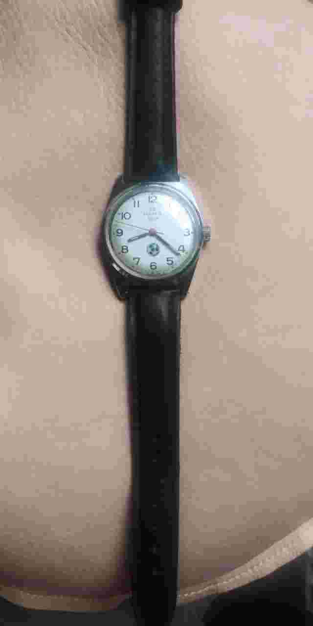 Vtg 17 Jewel Olma Sport Mens Wristwatch