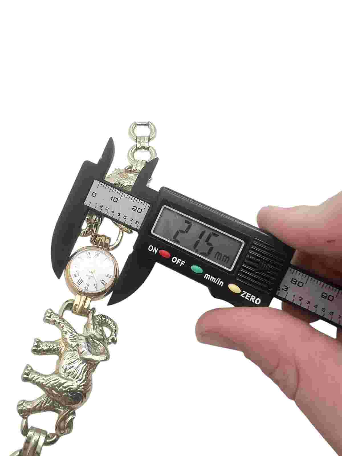 Vintage Berenger Quartz Elephant Watch NEW BATTERY