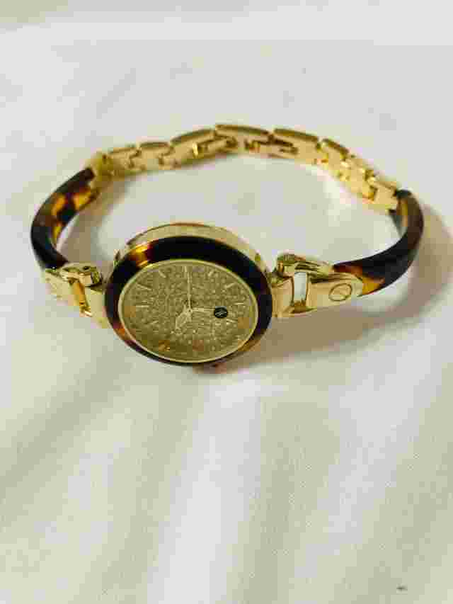ADRIENNE VITTADINI LADIES DESIGNER WATCH PAVE CRYSTAL FACE THE LOOK OF FRESH