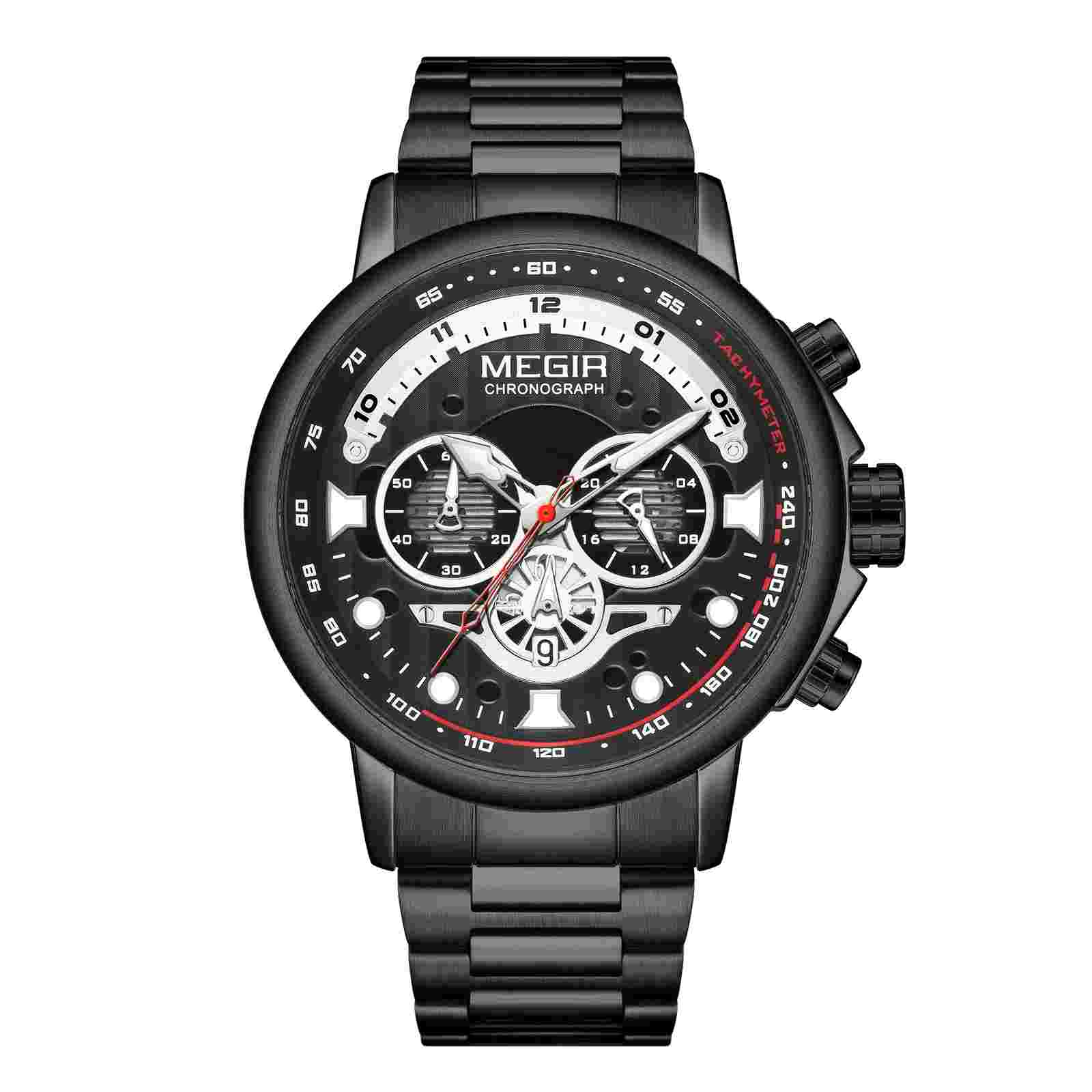Luxury Men Watches Stainless Steel Quartz Wristwatches  Men Business Watch Clo
