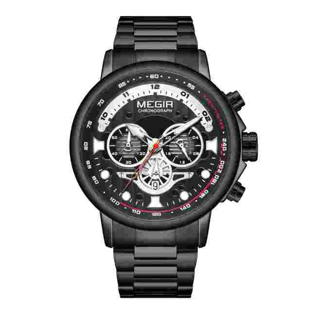 Luxury Men Watches Stainless Steel Quartz Wristwatches  Men Business Watch Clo
