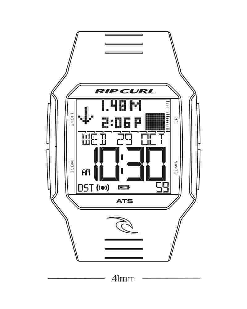 Rip Curl Women's Maui Tide Watch Waterproof Gold
