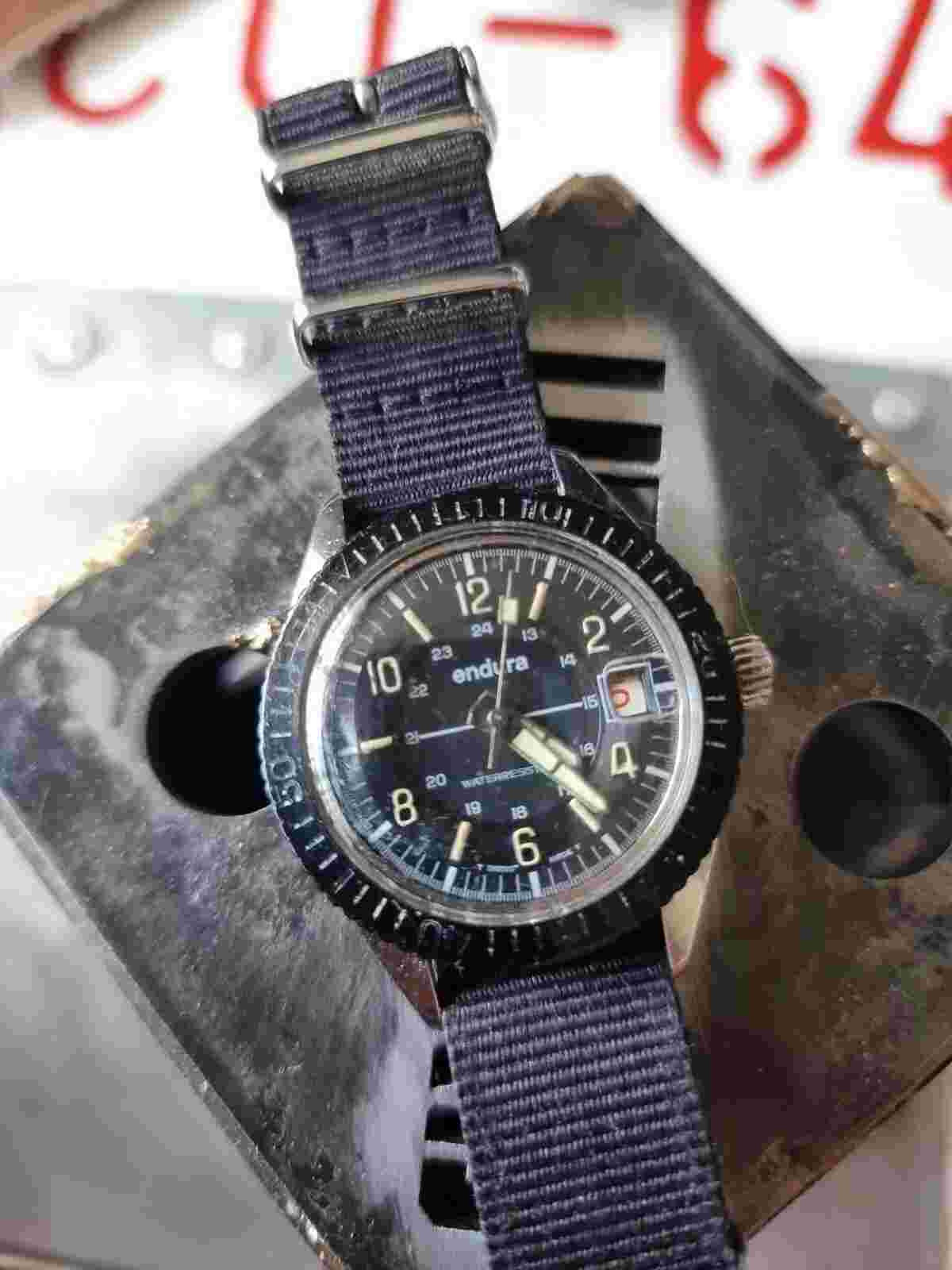 endura watch.... Divers style.....60s...