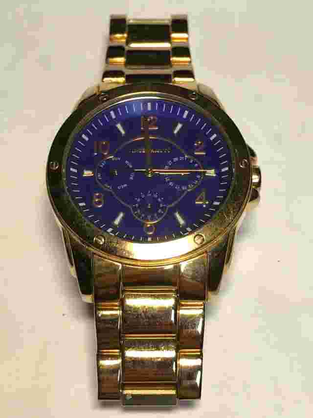 Men's Vince Camuto VC/5042 6P29 Choronograph Gold Tone Wrist Watch