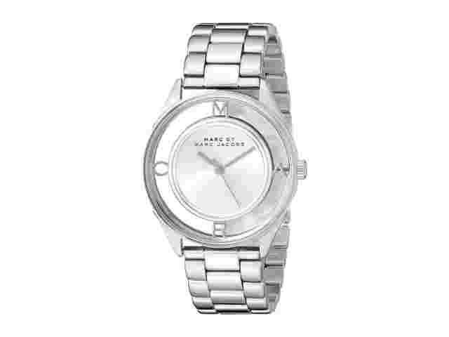 Marc Jacobs MBM3412 Womens Silver Dial Analog Quartz Watch