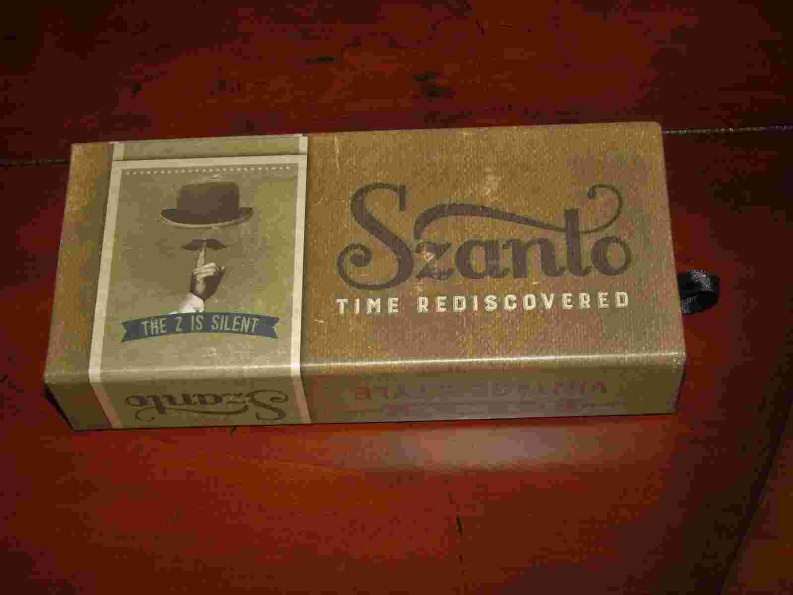 Szanto Chronograph Quartz, Desert Sands Watch, Black Dial / Tan Leather Strap