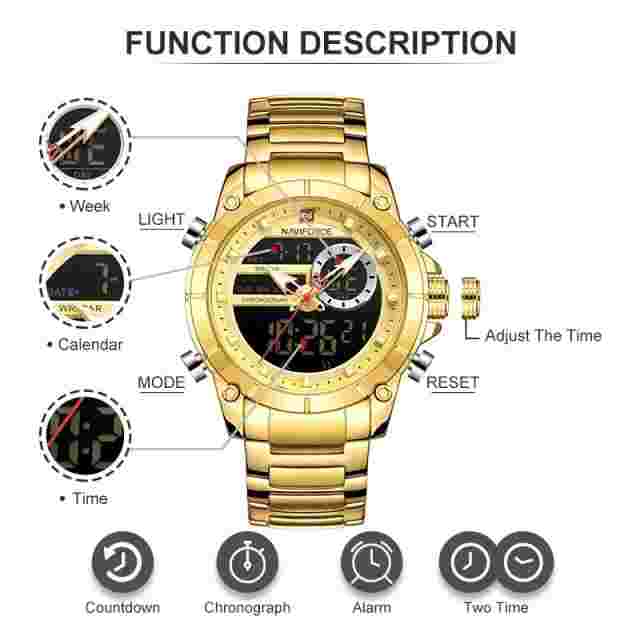 Reloj De Hombre Mujer Unisex Militar Relojes Deportivos con Oximetro Digital