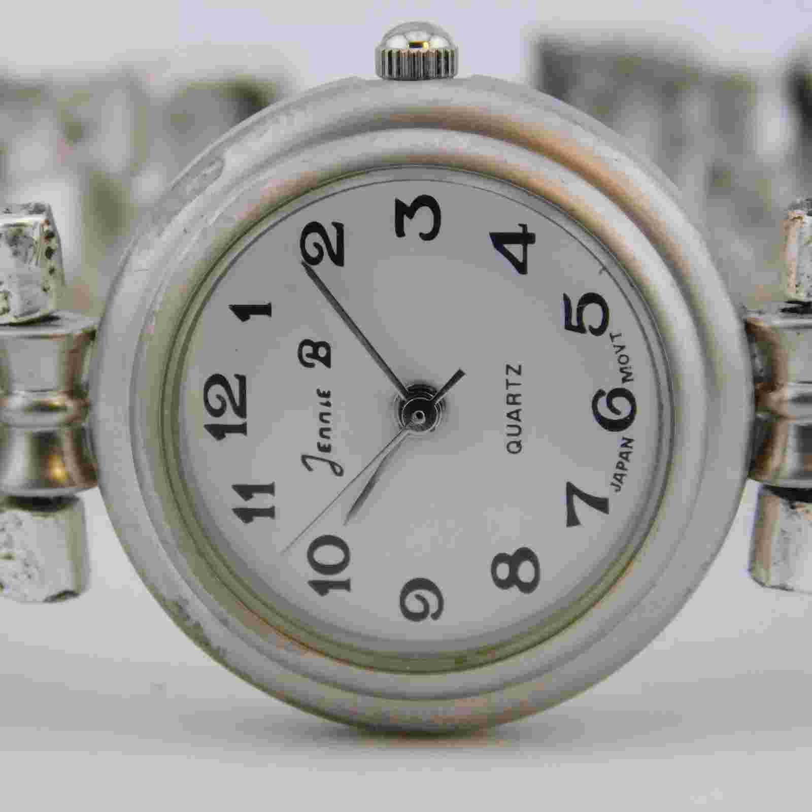 Jennie B Hair Salon Theme Quartz Analog Women's Watch Sz. 6 3/4" New Battery