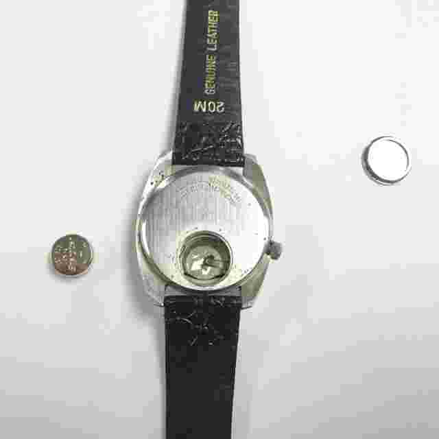 e777 Vintage LeGant QS Electronic Japan Mov't Stainless Back Wrist Watch 1970's