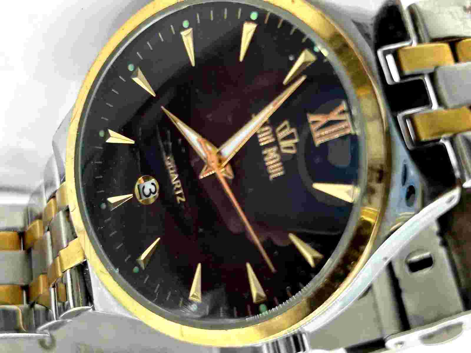 Vintage Jean Paul men's watch Quartz. Working New Battery!! Japan Movement