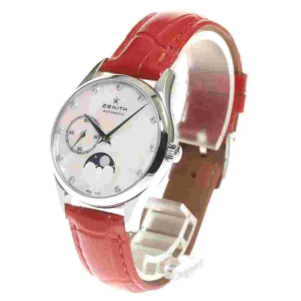 Zenith Elite White Mother of Pearl Women's Watch - 03.2310.692/81.C706