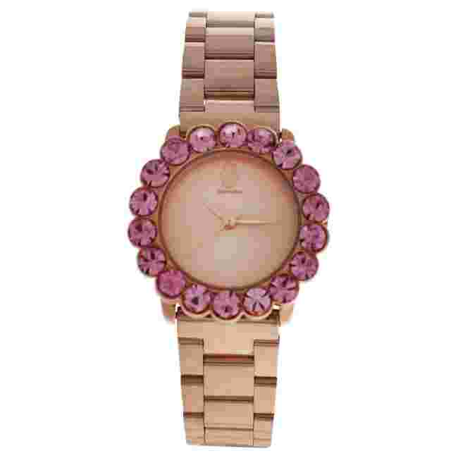 Mshscrg-2 Scarlett - Rose Gold Stainless Steel Bracelet Watch Manoush 1 PC