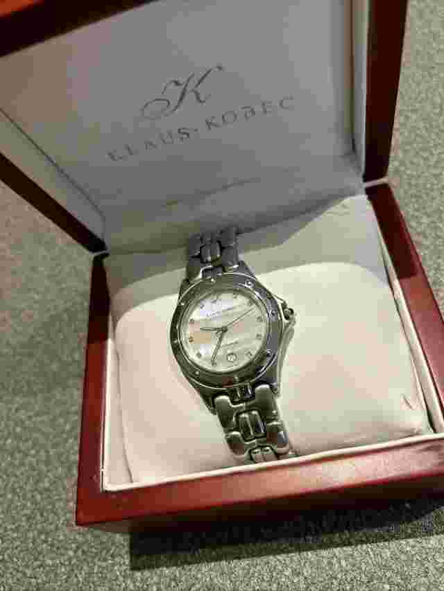 Klaus Kobec Entourage Swiss Made Mens Watch Boxed And Papers
