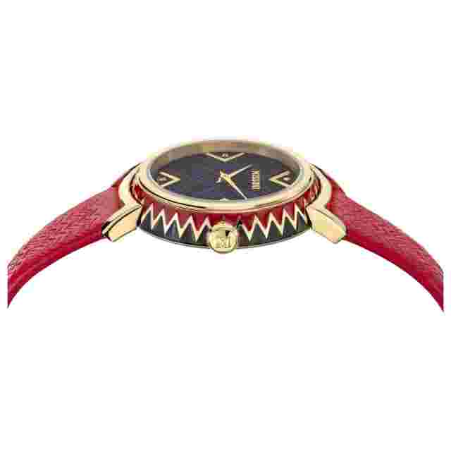 Missoni Chevron Joy Leather Strap Watch Retail $810 - MWY300320