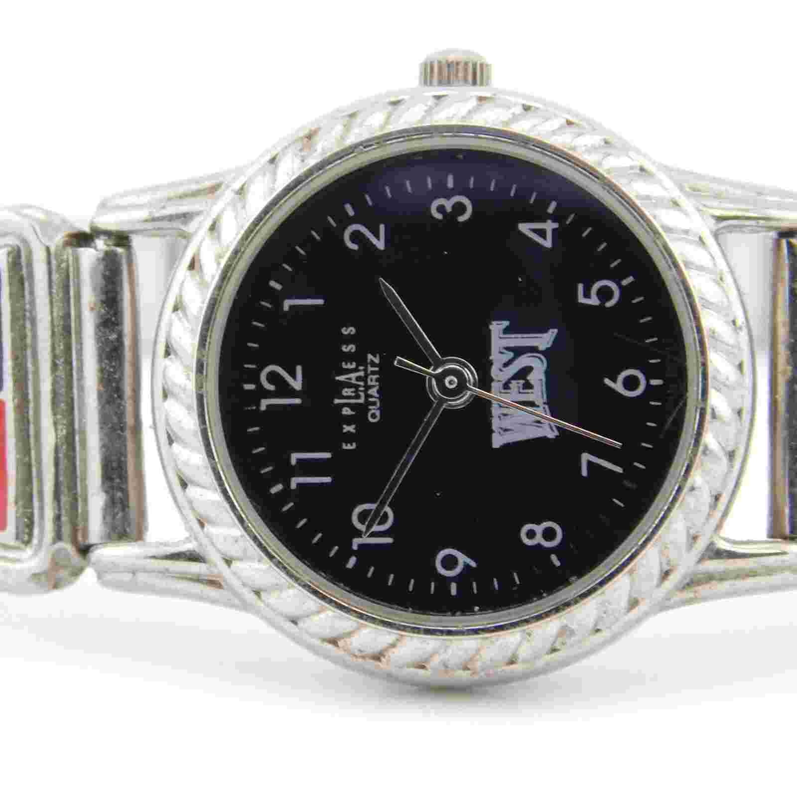 L.A.EXPRESS West LAX809 Quartz Analog Women's Watch Sz. 6" New Battery