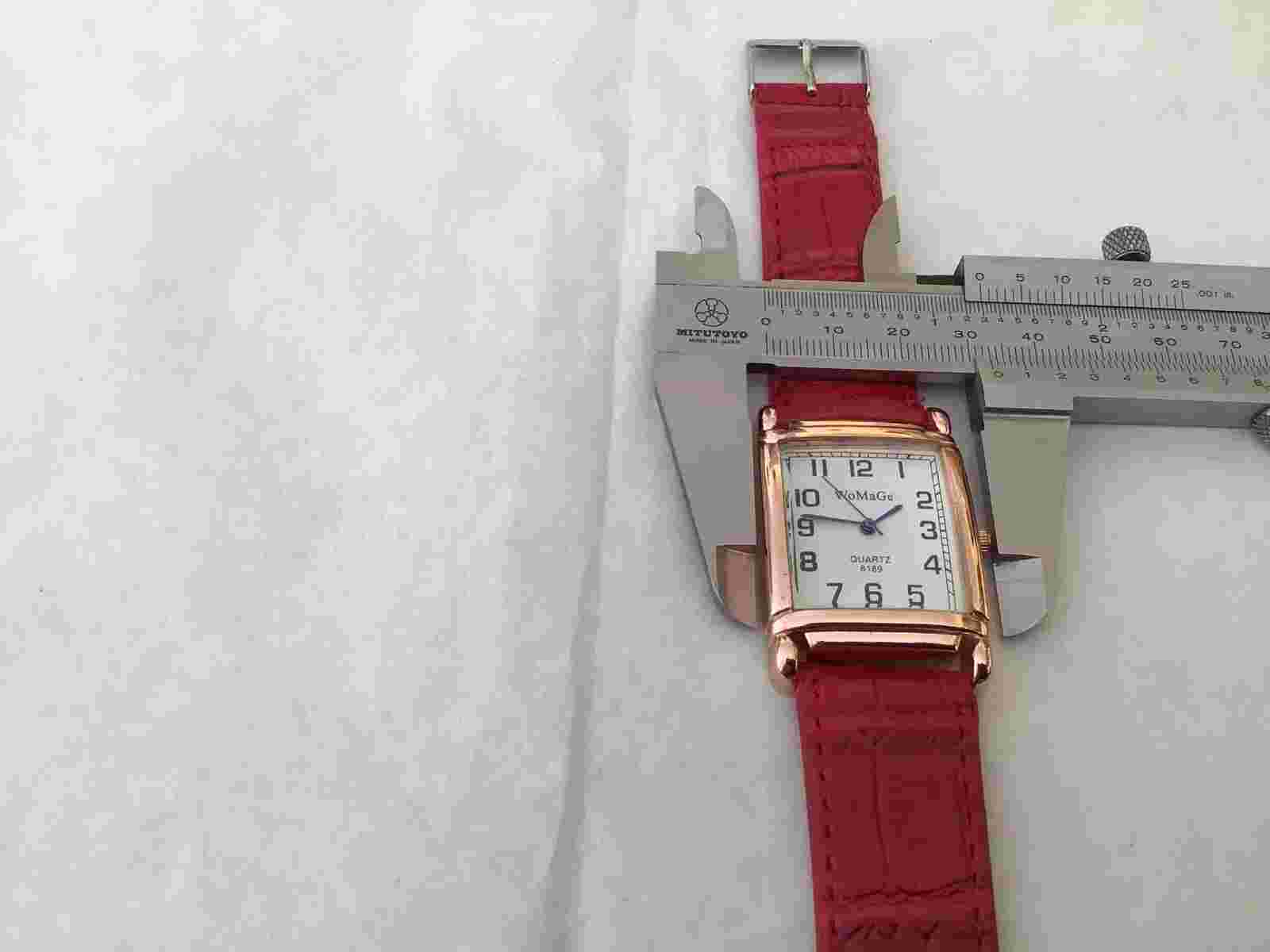 WoMaGe Quartz Wrist Watch New Battery,runs.