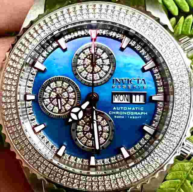 Invicta Men 23288 Pro Diver Elite New 2.45ctw Diamond Swiss 7750 Limited Watch