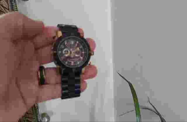 DANIEL STEIGER EQUINOX WATCH SWISS QUARTZ - MONTH-DAY/DATE-MOON PHASE (RARE)