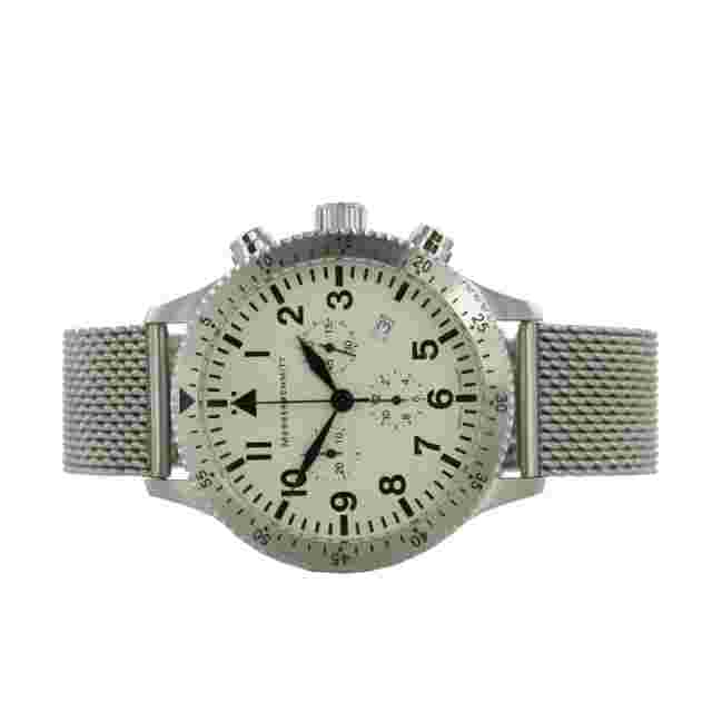 Aristo Men's Messerschmitt Watch Chronograph Aviator watch ME-5030MBEIGE
