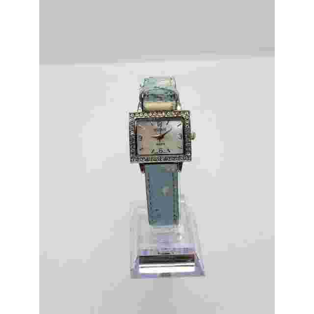 Studio Time women's watch. Square jeweled face. STD1132, 174, PC31