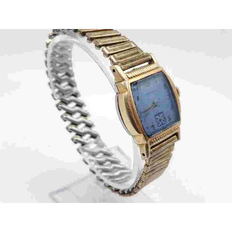 Vintage Rensie Watch Women Running 10k RGP Kreisler Expandable Band 28mm