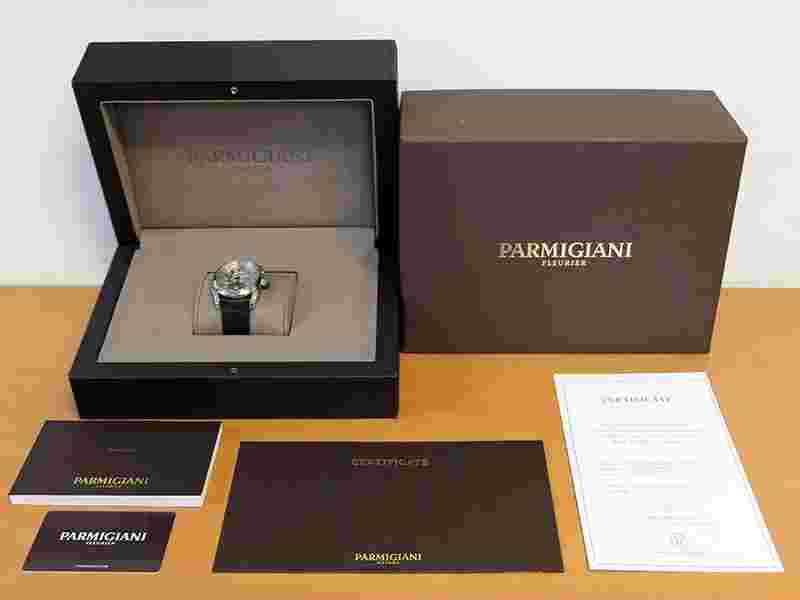 Parmigiani Ovale Tourbillon PFH750  18k White Gold  $254,000 Pre-owned Unworn LN