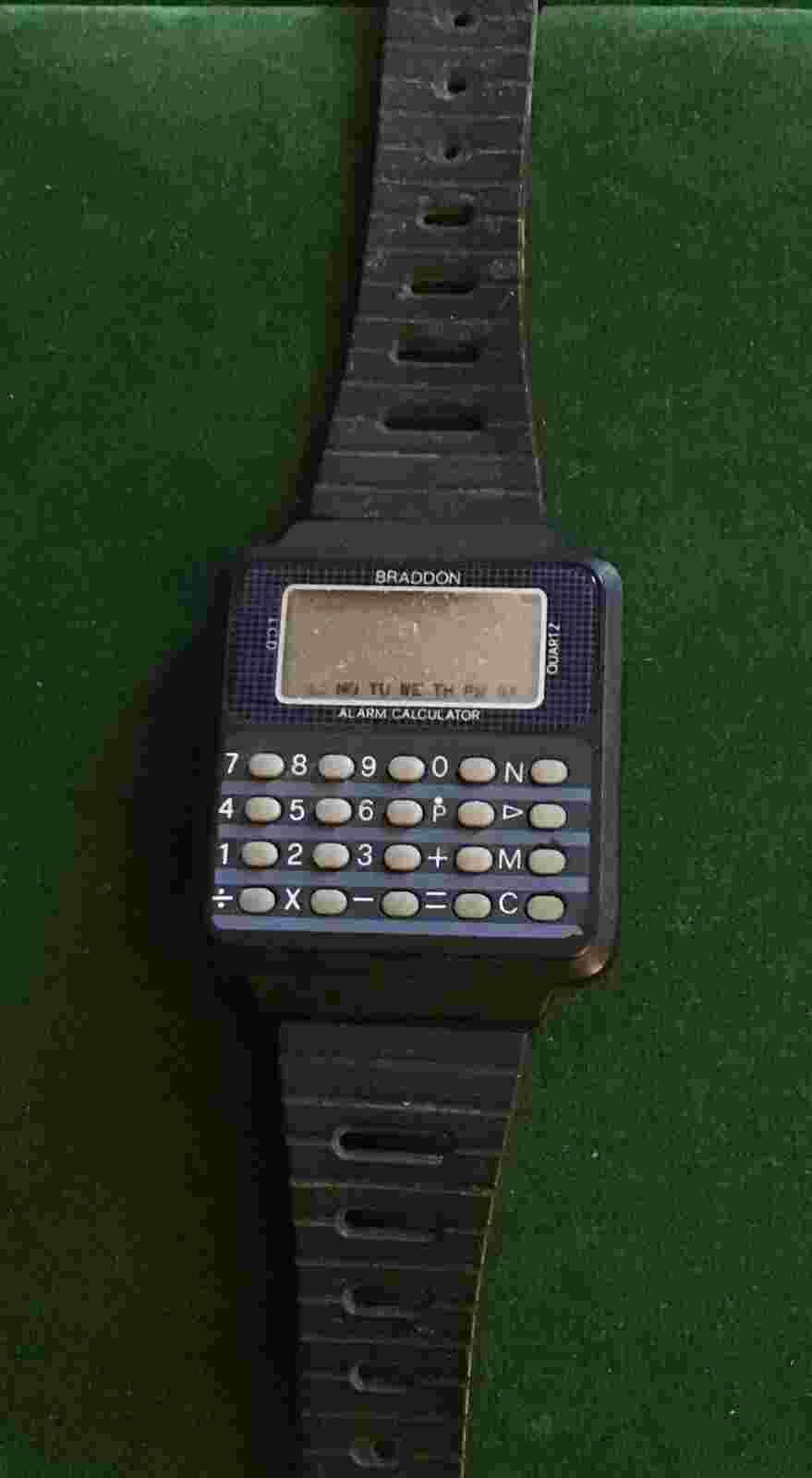 Vintage Led Lcd Digital Men’s Watches X4 Red Led Zeon Logic Braddon Spare Repair