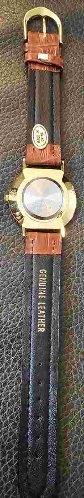 Kellogg's Tony Tiger Woman's Wristwatch used Watch Lady's Leather Band 1990