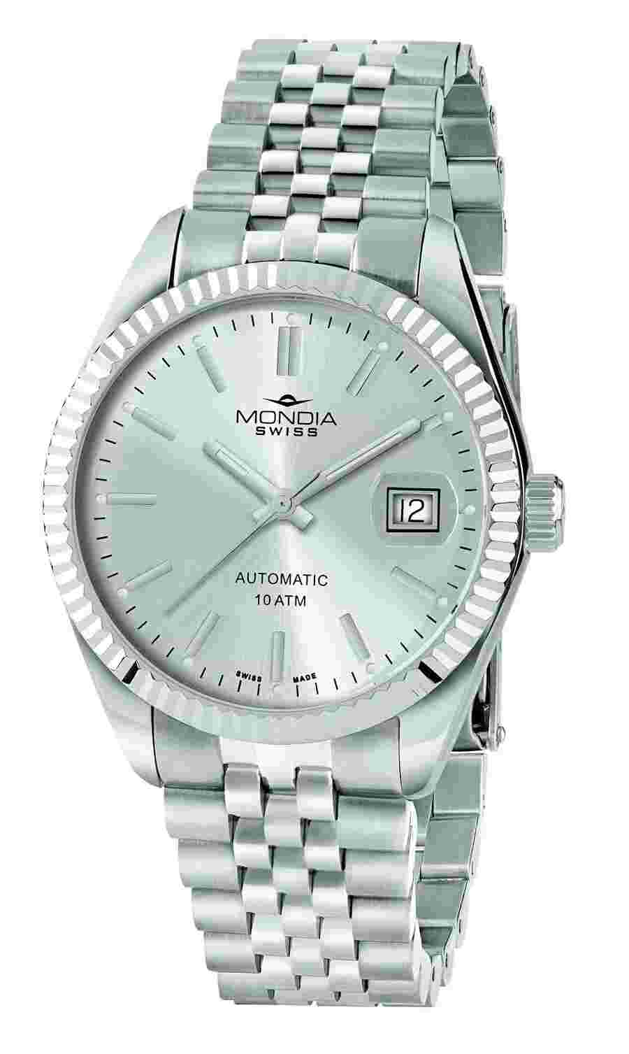 Mondia Icon Swiss Made Automatic 1 9/16in Men's Watch Sapphire Glass