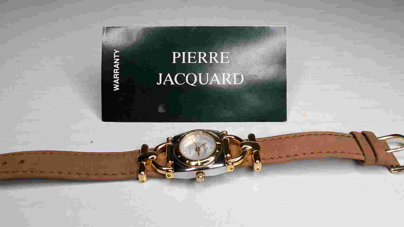 Pierre Jacquard Ladies Watch With Original Box Works
