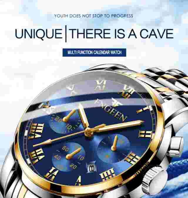 New Fenzun Concept Quartz Men's Watch Waterproof Student Men's Watch