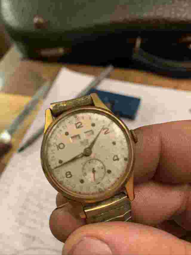 britix 17 jewel wrist watch  vintage
