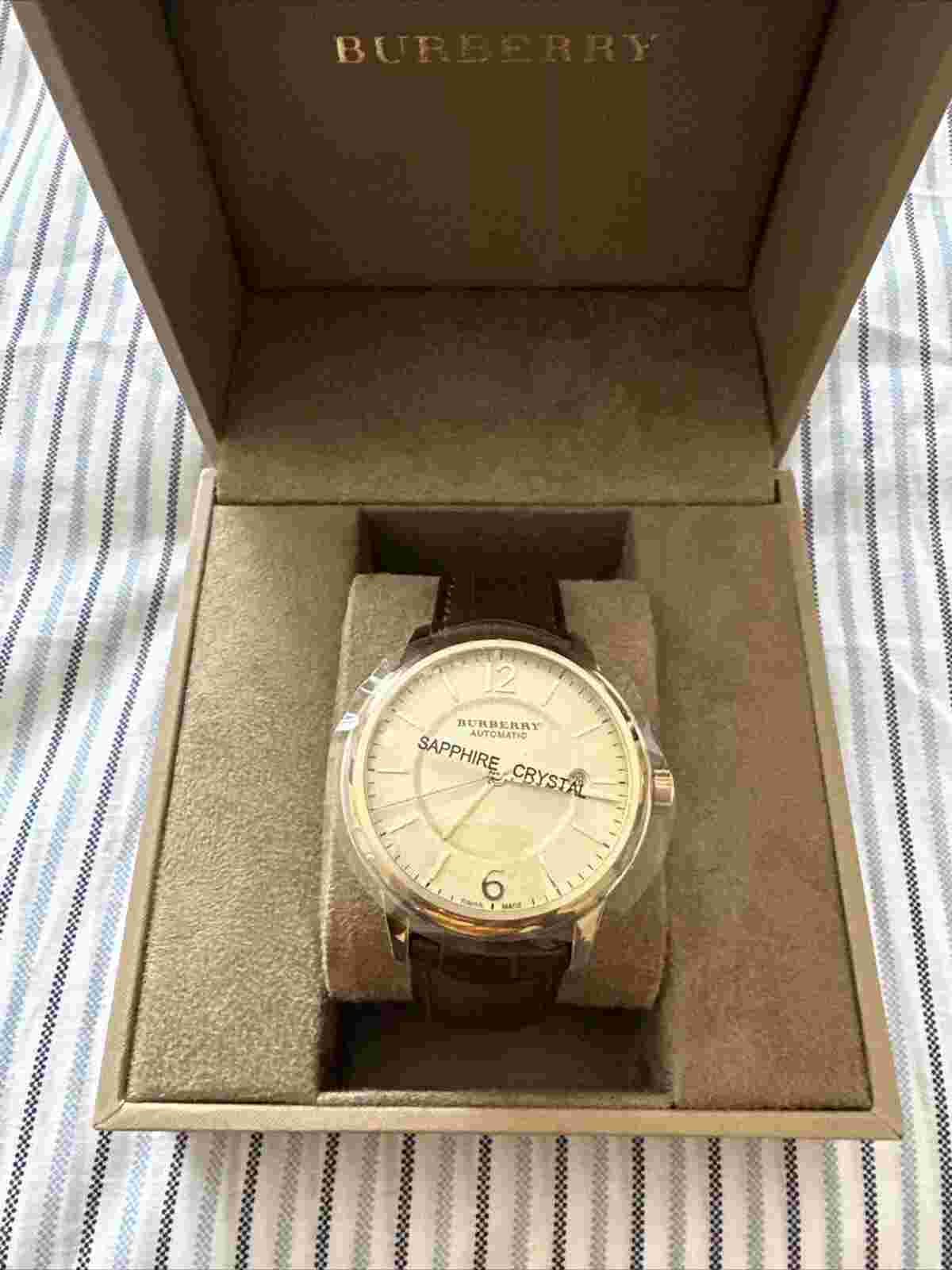 Burberry Men's The Classic Round Automatic Watch BU10302