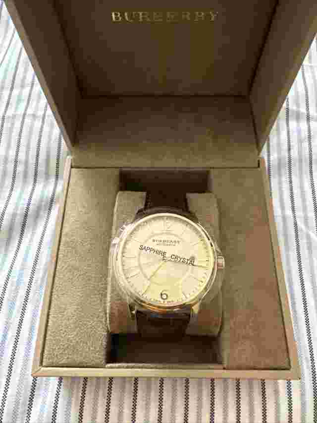 Burberry Men's The Classic Round Automatic Watch BU10302