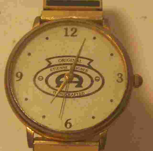 Classic ETIENNE AIGNER Men's Watch All Original Not Working PARTS OR RESTORE!!