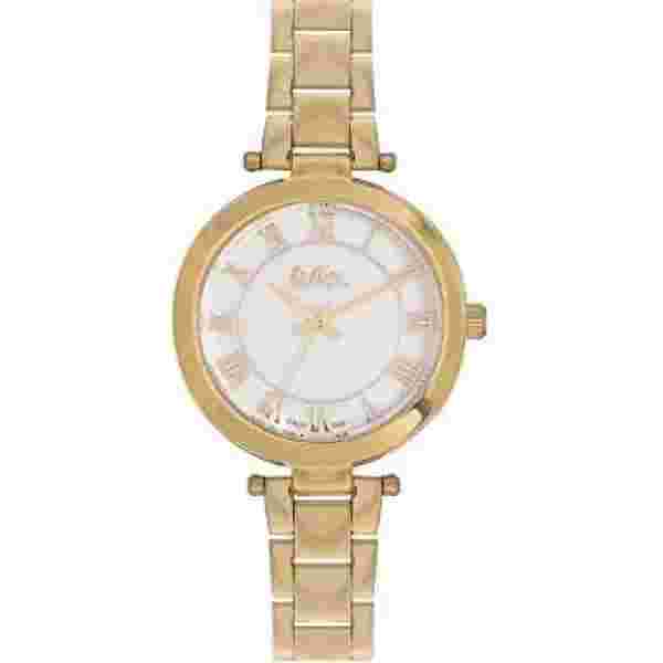 Lee Cooper Watch LC06332.220 Ladies Wrist Watch Golden Roman Numerals