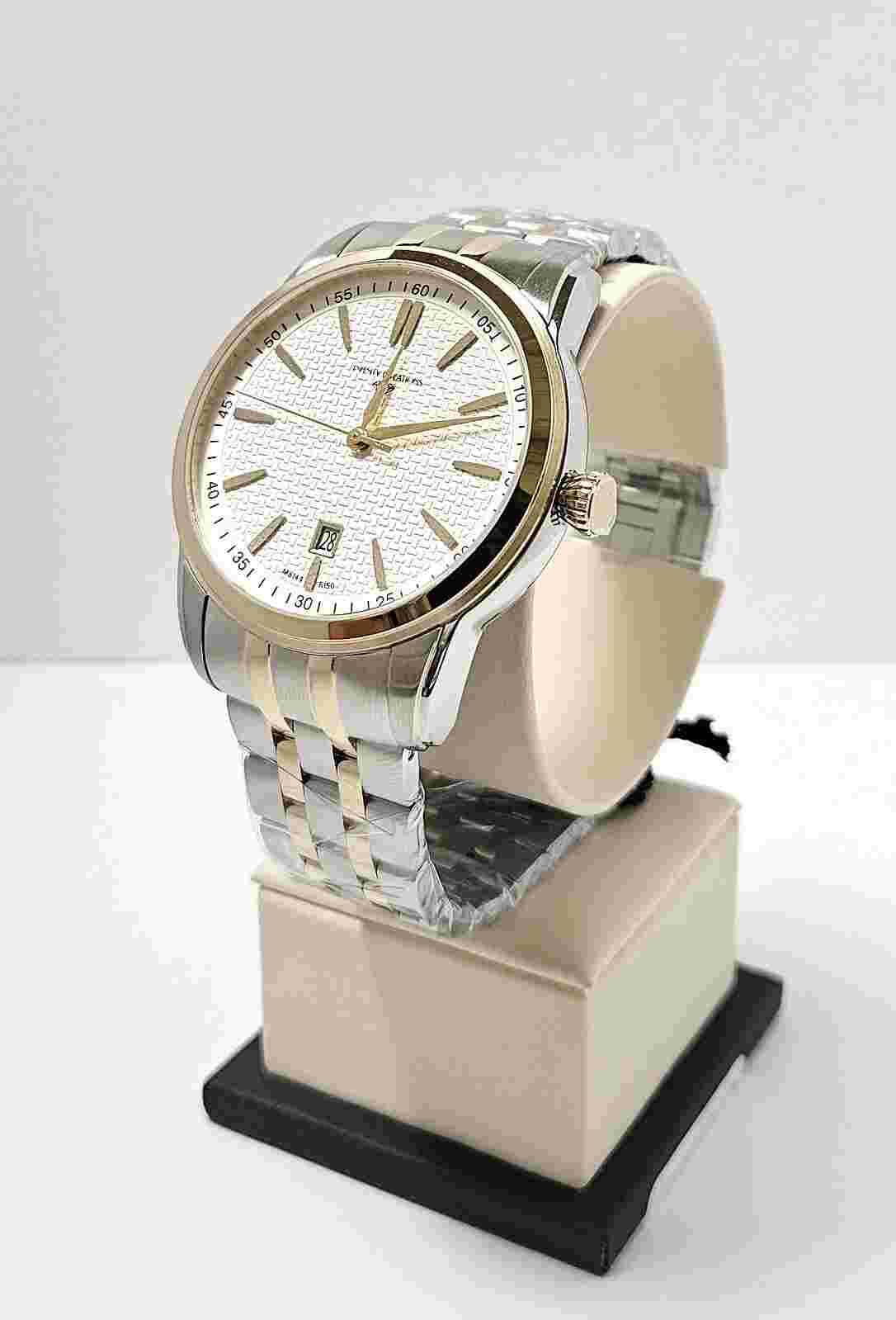 10 ATM, 25 Jewel Ronda R150 Swiss Made Automatic movement, Stainless steel case