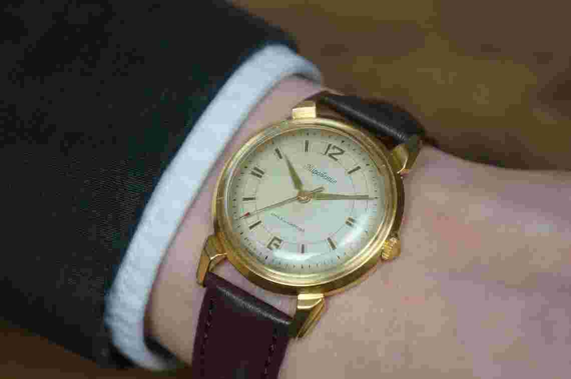 Kirovskie watch, USSR watch, 1 MChZ 1950s. Mens vintage watch, Retro watch