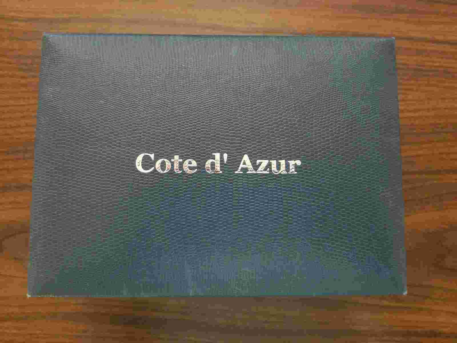 Cote D'Azure Handsome Men's Set: Watch, Pen & Business Card Case  - Brand New