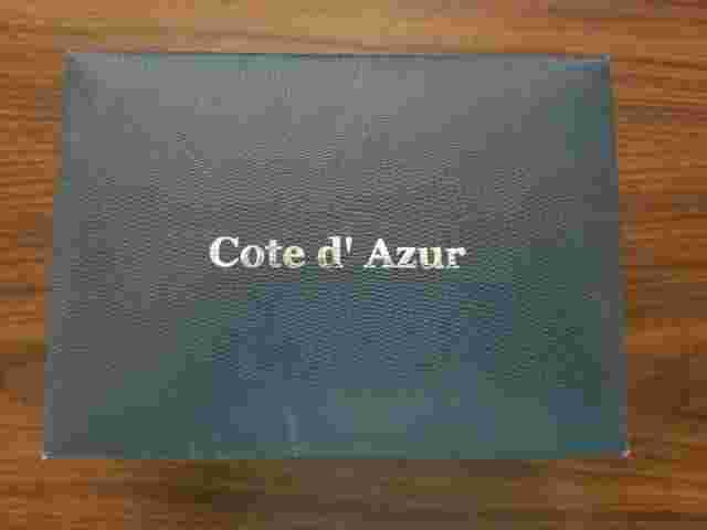 Cote D'Azure Handsome Men's Set: Watch, Pen & Business Card Case  - Brand New