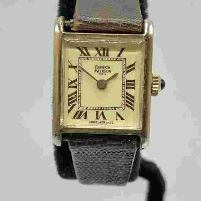 Petite Vintage Emerich Meerson Paris Manual Wind Women’s Wrist Watch /b