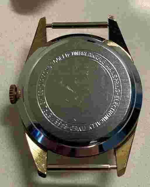 Honest Time Company Gerald Ford Pardon Granted Watch 34mm. Winds and Works!