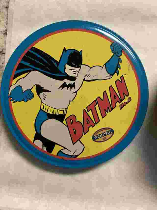 Limited Edition Batman No. 2 Fossil Watch - W/ Certificate of Authenticity